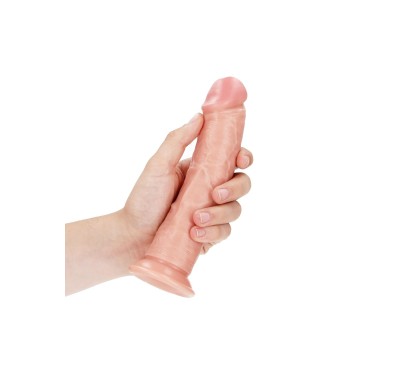 Curved Realistic Dildo with Suction Cup - 7""/ 18 cm